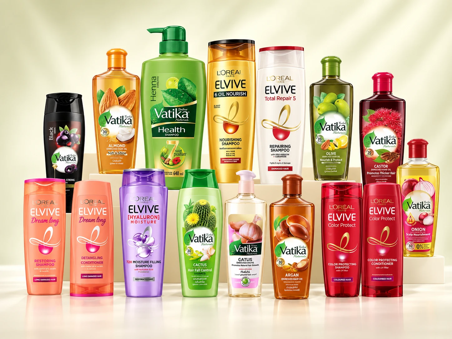 Hair Care products distributed by Sufi Traders