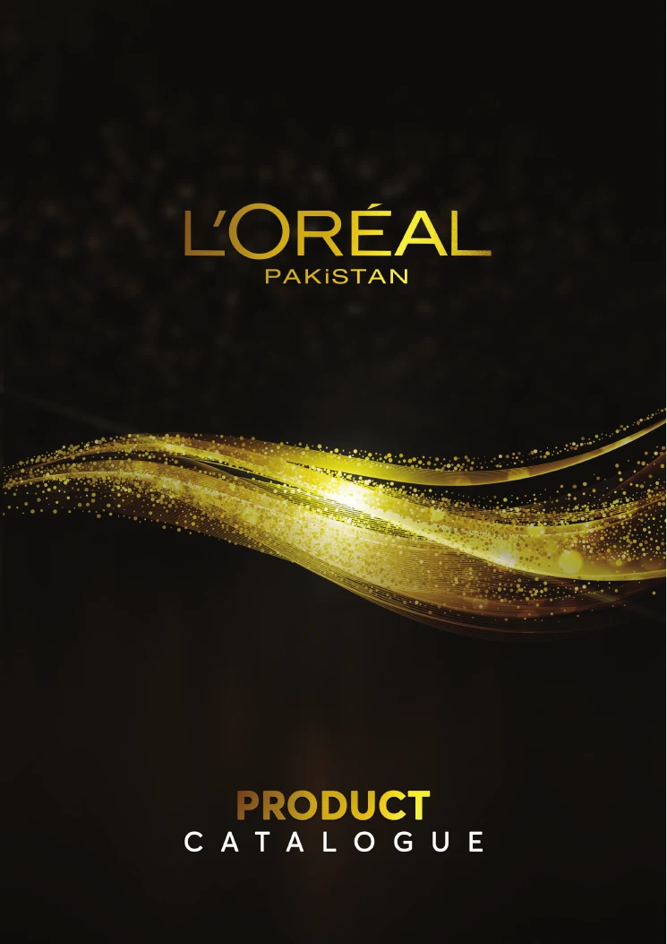 L'Oréal Pakistan Product Catalogue cover
