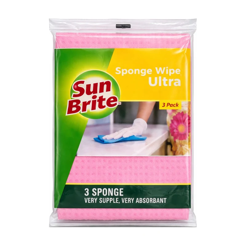 Sun-Brite Sponge Wipe Ultra 3PCS by Sun-Brite