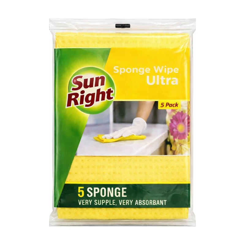Sun-Brite Sponge Wipe Ultra 5PCS by Sun-Brite