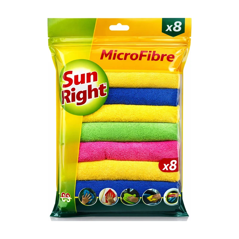 Sun-Brite Microfiber Cloth 8PCS by Sun-Brite