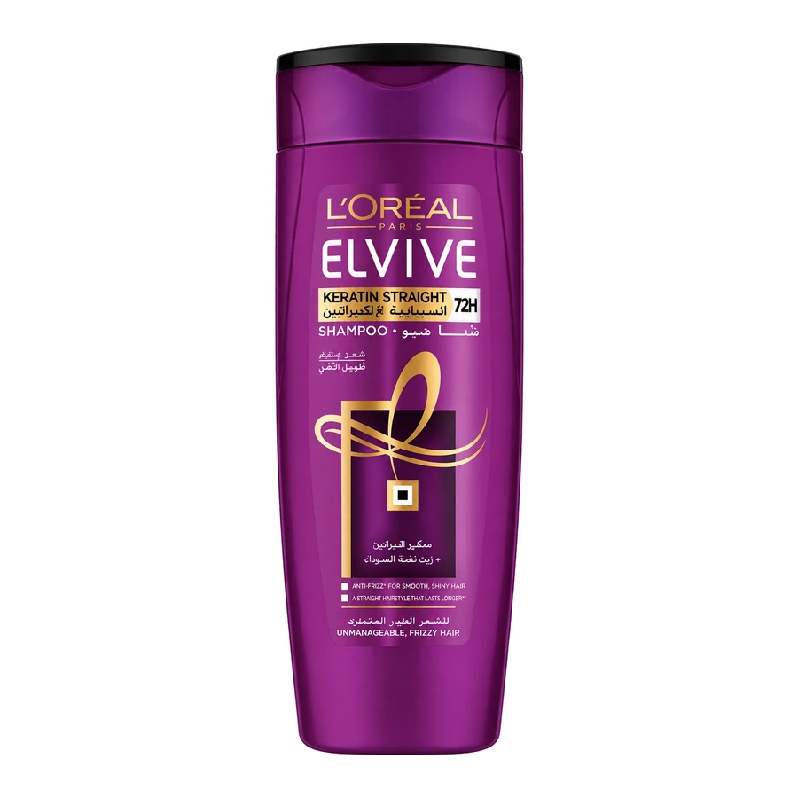 L'Oréal Keratin Straight 72H Shampoo by Loreal Pakistan